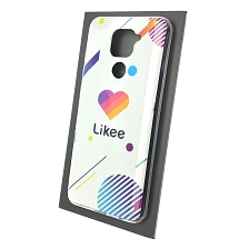 Чехол накладка Vinil для XIAOMI Redmi Note 9, силикон, рисунок Likee.