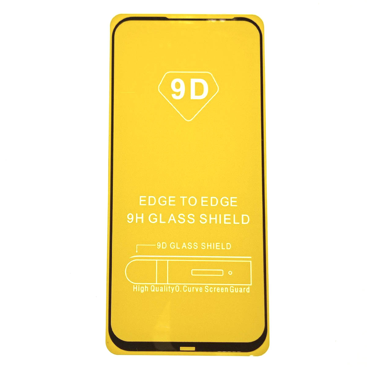 Защитное стекло 9D для HUAWEI Honor 9C, Huawei P40 Lite, Huawei Y7P, цвет окантовки черный