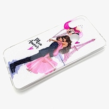 Чехол накладка для XIAOMI REDMI NOTE 7, NOTE 7 PRO, силикон, рисунок MON AMOUR.