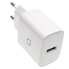 СЗУ (Сетевое зарядное устройство) QAYAN QHC-106, 12W, 1 USB, цвет белый