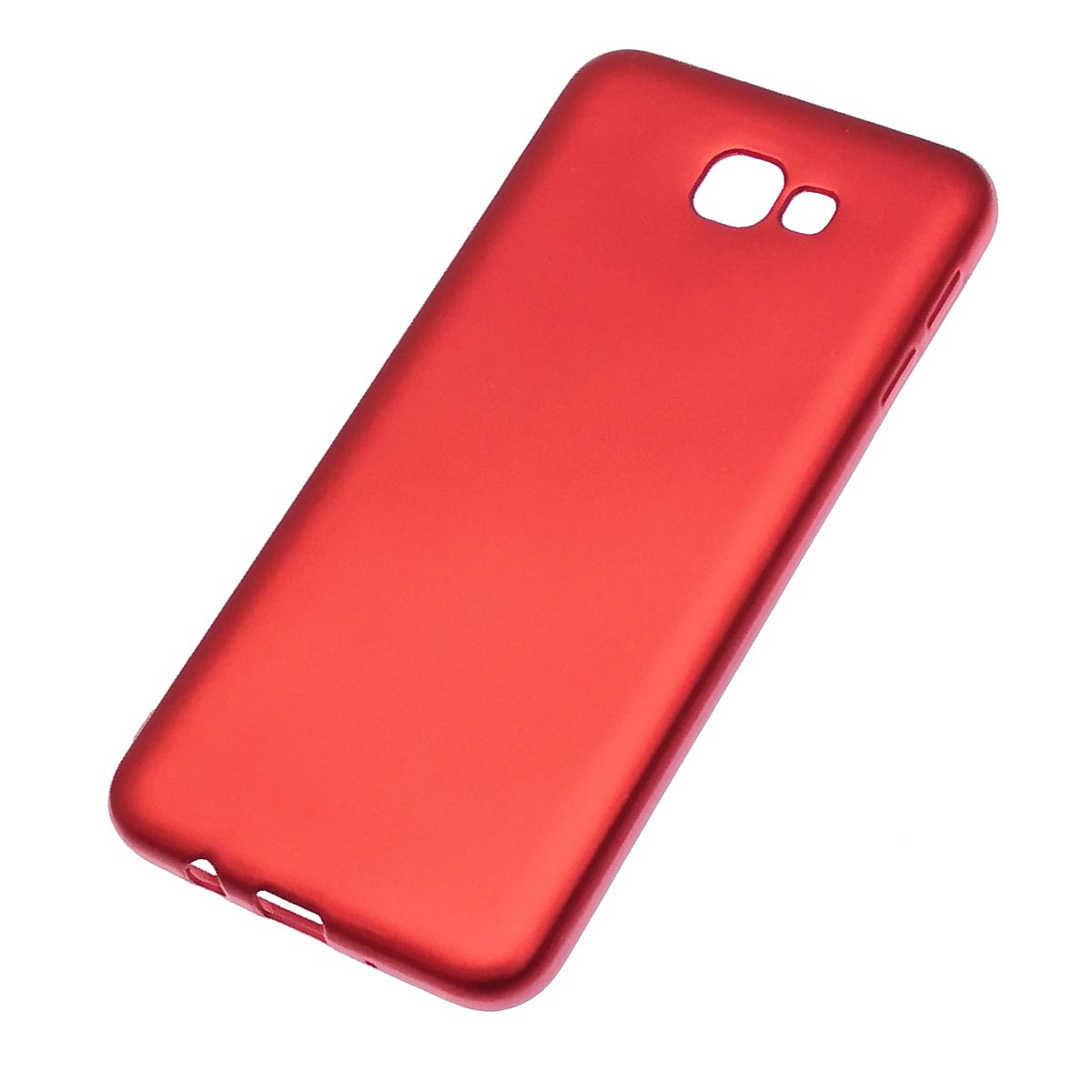 Чехол накладка MONARCH для SAMSUNG Galaxy J5 Prime (SM-G570), силикон, цвет красный