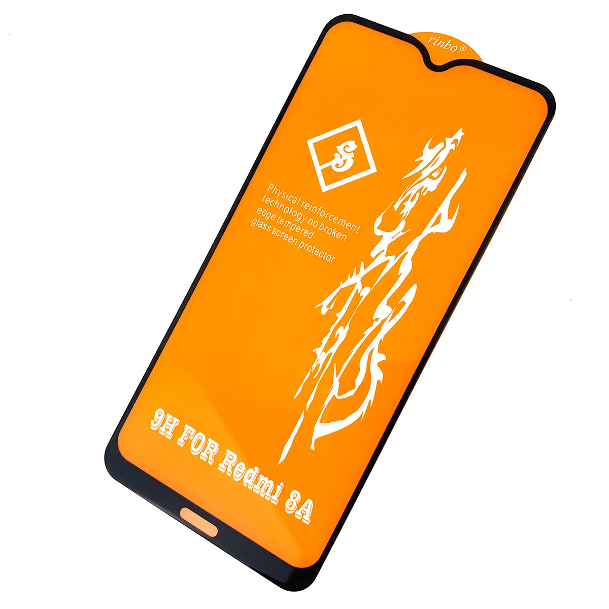 Защитное стекло 9H Rinbo для XIAOMI Redmi 8, Redmi 8A, цвет окантовки черный Защитное стекло 9H Rinbo для XIAOMI Redmi 8, Redmi 8A, цвет окантовки черный