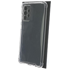 Чехол накладка для SAMSUNG Galaxy A72 (SM-A725F), противоударная, силикон, цвет прозрачный