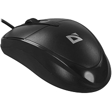 Мышь проводная DEFENDER Trace MB-989, 1000 dpi оптическая, USB, цвет черный