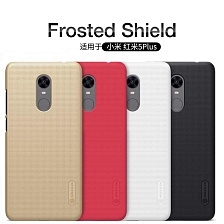 Чехол накладка для XIAOMI REDMI 5 PLUS, пластик, цвет чёрный.