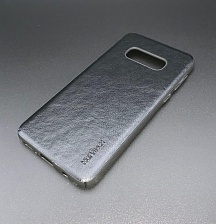 Чехол накладка MONARCH для SAMSUNG Galaxy S10 Plus (SM-G975), силикон, пластик, цвет черный