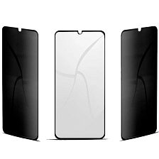 Защитное стекло антишпион для TECNO Spark 10 Pro, Spark 20 Pro, POVA 5, POVA 6 Neo, INFINIX NOTE 30, Hot 30, HOT 40, HOT 40 Pro, цвет окантовки черный