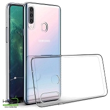 Чехол накладка TPU Case для SAMSUNG Galaxy A20s (SM-A207), силикон, цвет прозрачный.