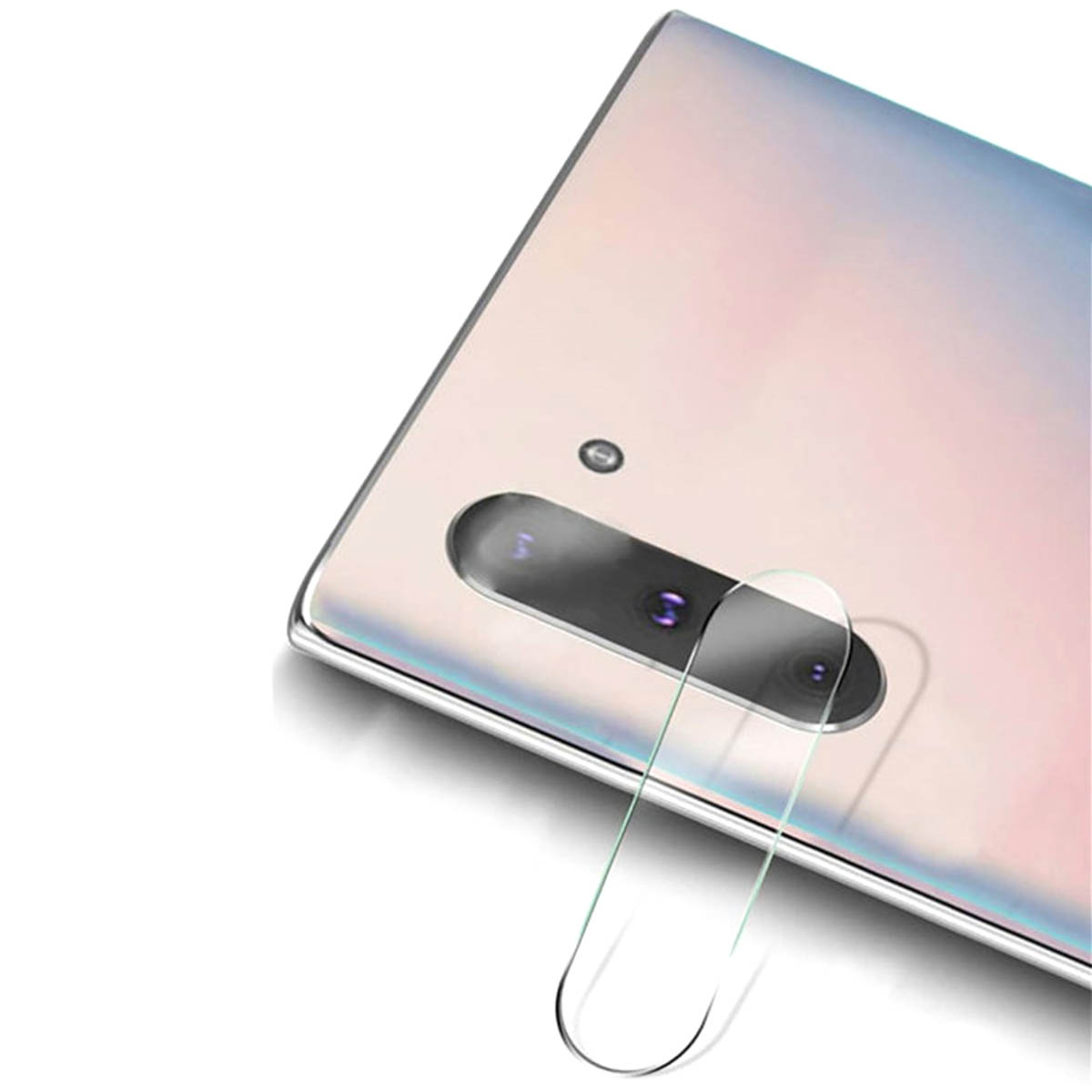 Защитное стекло 0.33 для задней камеры SAMSUNG Galaxy Note 10 (SM-N970), цвет прозрачный Защитное стекло 0.33 для задней камеры SAMSUNG Galaxy Note 10 (SM-N970), цвет прозрачный