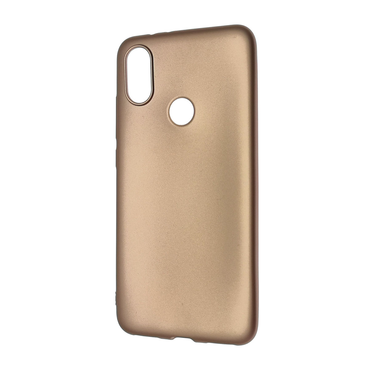 Чехол накладка J-Case THIN для XIAOMI MI 6X, MI A2, силикон, цвет розовое золото.