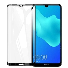 Защитное стекло "9D" Full Glue для HUAWEI Honor 8S (KSA-LX9) / Y5 2019 (AMN-LX), цвет канта чёрный.