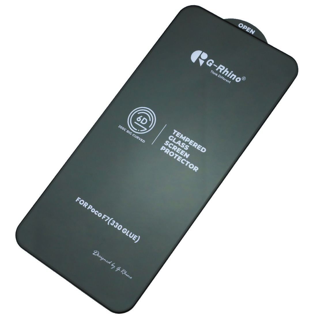 Защитное стекло 6D G-Rhino 200C для POCO F7, цвет окантовки черный (Тип 2) Защитное стекло 6D G-Rhino 200C для POCO F7, цвет окантовки черный (Тип 2)