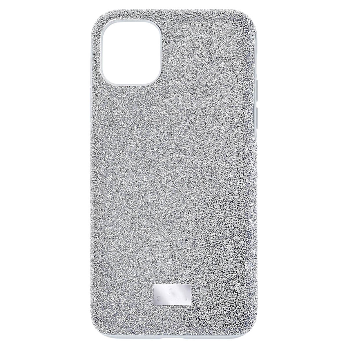 Чехол накладка для APPLE iPhone 12 mini (5.4"), стразы, цвет белый Чехол накладка для APPLE iPhone 12 mini (5.4"), стразы, цвет белый