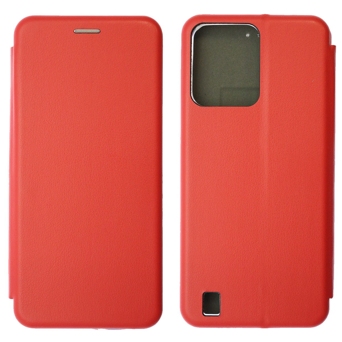 Чехол книжка STYLISH для Realme C31, экокожа, визитница, цвет красный Чехол книжка STYLISH для Realme C31, экокожа, визитница, цвет красный