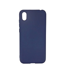 Чехол накладка GPS для HUAWEI Honor 8S, Y5 2019, силикон, матовый, цвет синий