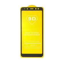 Защитное стекло 9D для SAMSUNG Galaxy A8 2018 (SM-A530), цвет окантовки черный