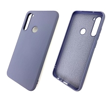 Чехол накладка для XIAOMI Redmi Note 8, силикон, цвет сиреневый.