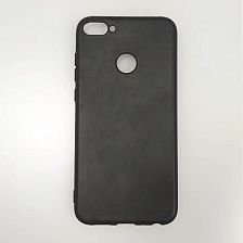 Чехол накладка для HUAWEI Honor 10 Lite, силикон, матовый, цвет черный