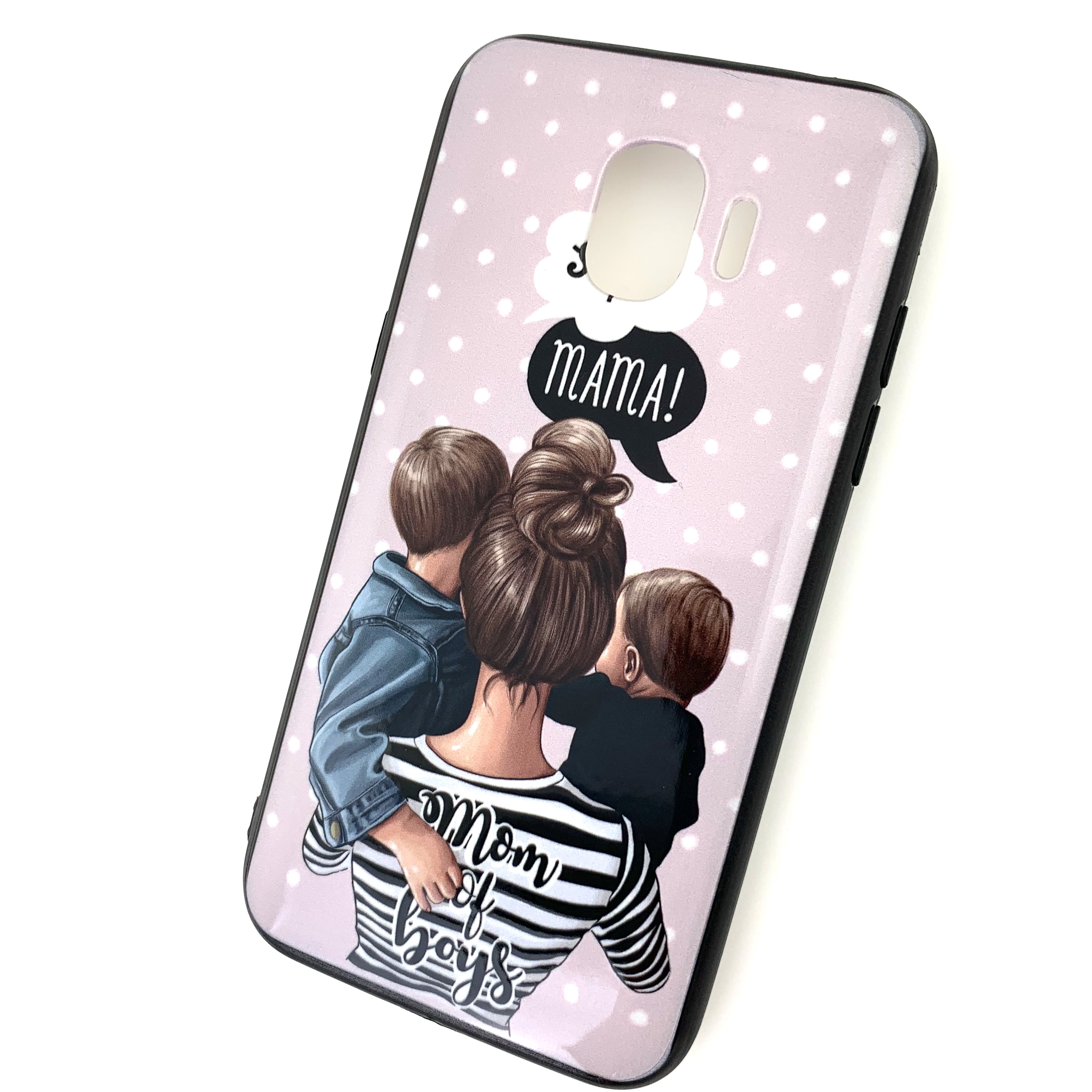 Чехол накладка для SAMSUNG Galaxy J2 Pro (SM-J250), силикон, рисунок super MAMA Mom of boys. Чехол накладка для SAMSUNG Galaxy J2 Pro (SM-J250), силикон, рисунок super MAMA Mom of boys.