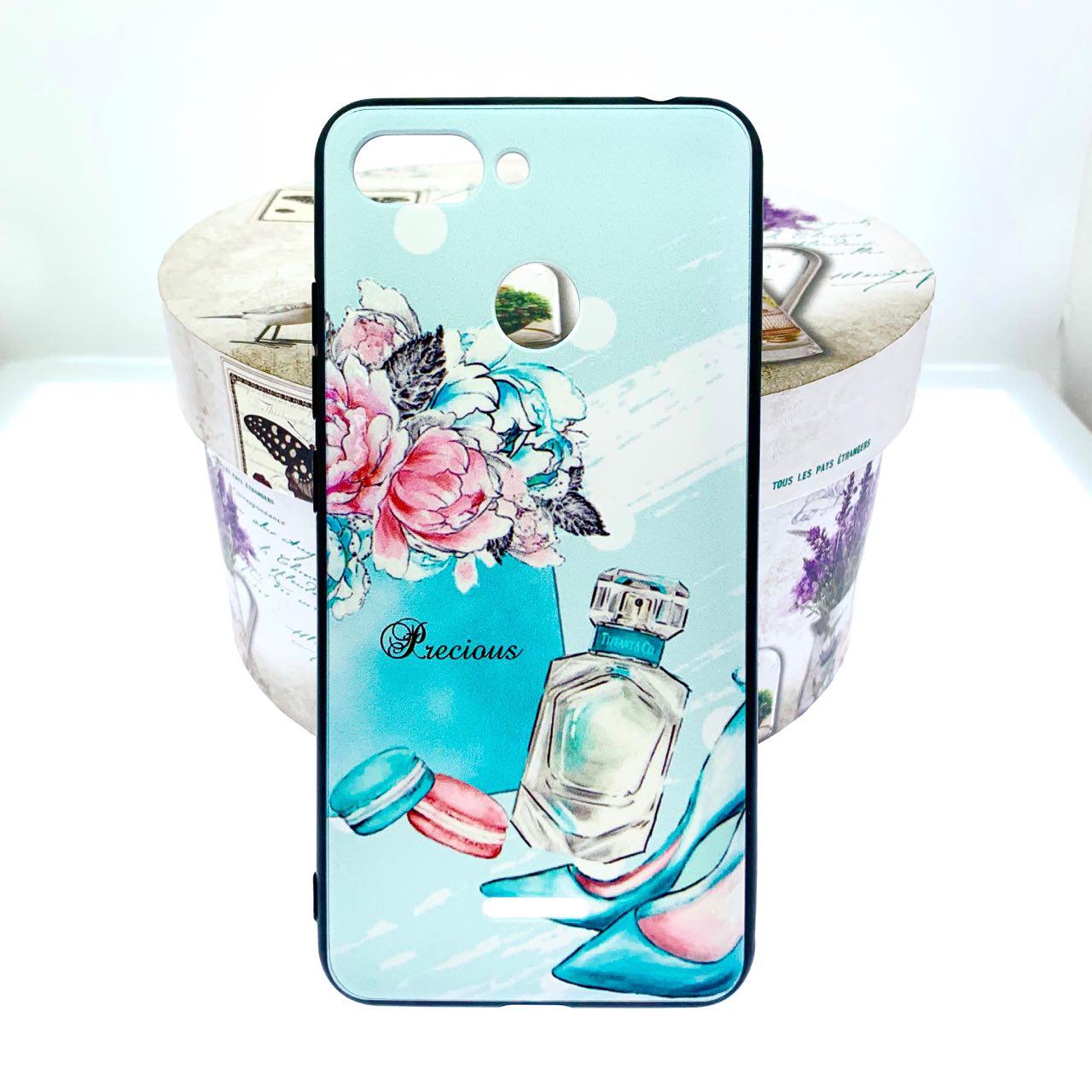 Чехол накладка BRF для HUAWEI Y7 Prime 2018, силикон, рисунок Духи и туфельки. Чехол накладка BRF для HUAWEI Y7 Prime 2018, силикон, рисунок Духи и туфельки.