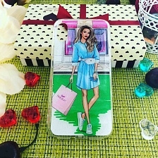 Чехол накладка для APPLE iPhone X, XS, силикон, рисунок девушка Pinkstore. Чехол накладка для APPLE iPhone X, XS, силикон, рисунок девушка Pinkstore.