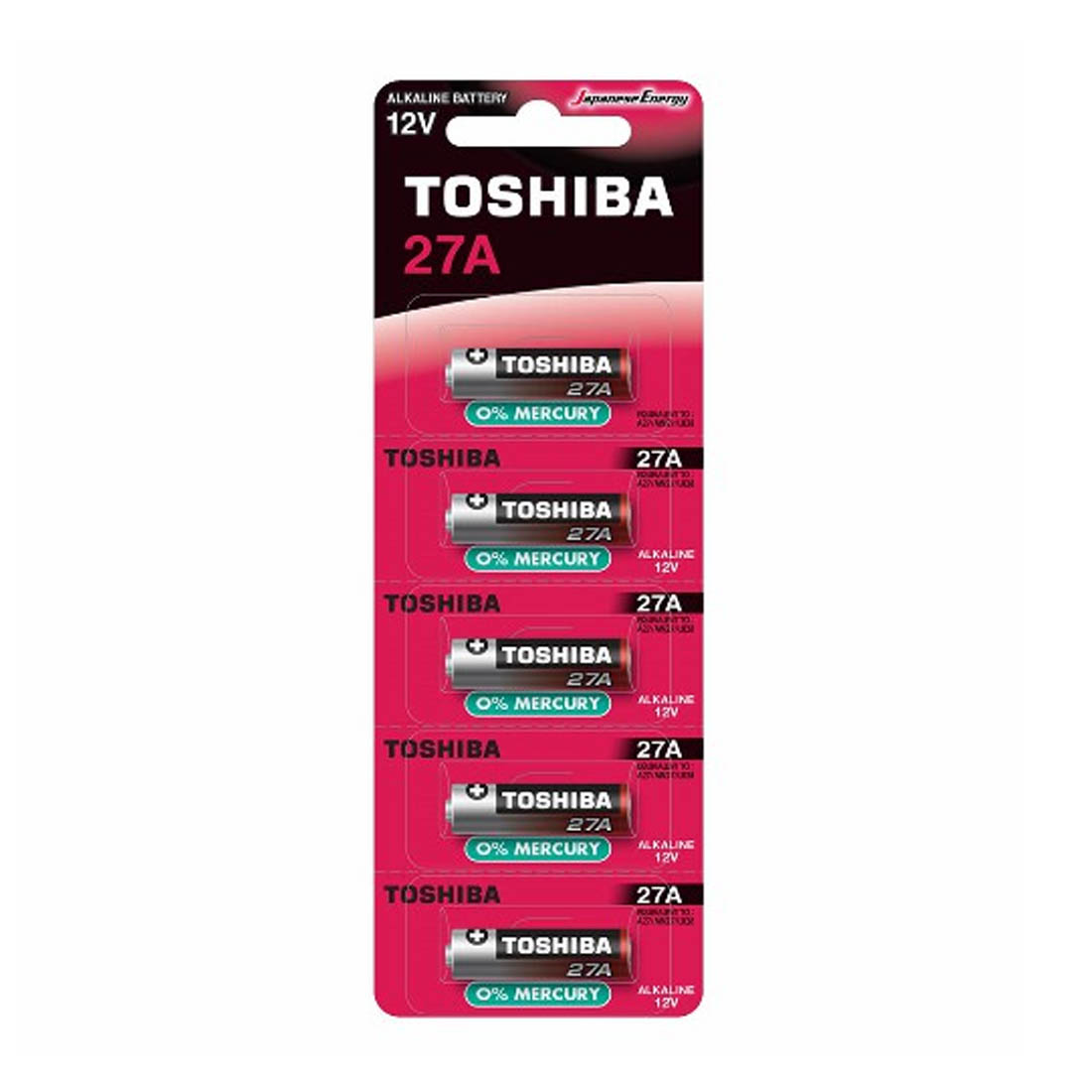 Батарейка TOSHIBA 27A BL5 Alkaline 12V