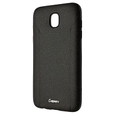 Чехол накладка Cherry II для SAMSUNG Galaxy J5 2017, силикон, цвет черный.