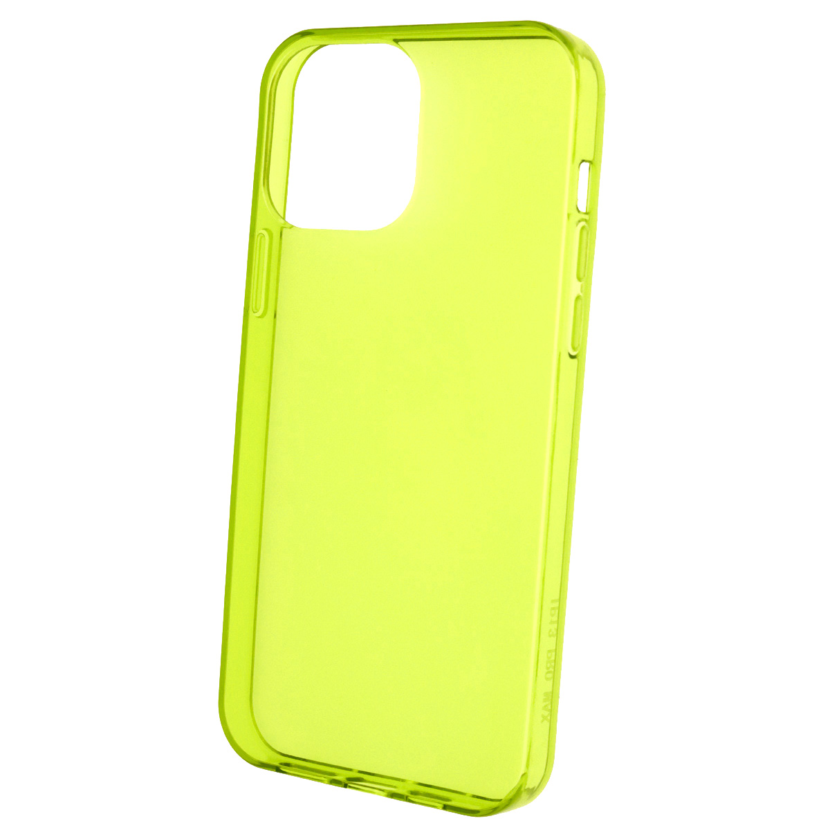 Чехол накладка Clear Case для APPLE iPhone 13 Pro Max (6.7), силикон 1.5 мм, цвет прозрачно зеленый