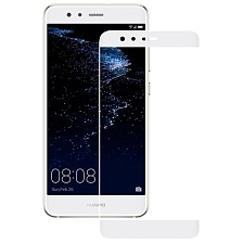 Защитное стекло 2D Full glass для Huawei P10 /тех.пак/ белый.