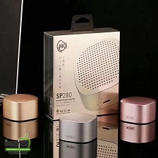 Портативная Bluetooth колонка WK SP-280, цвет серебристый (-50%)