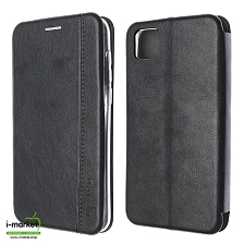 Чехол книжка LIZARD для HUAWEI Honor 9S (DUA-LX9), Y5P 2020, экокожа, визитница, цвет черный.