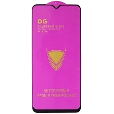 Защитное стекло 9H OG ARMOR для XIAOMI POCO M3, Redmi 9T, Redmi 9, цвет окантовки черный Защитное стекло 9H OG ARMOR для XIAOMI POCO M3, Redmi 9T, Redmi 9, цвет окантовки черный
