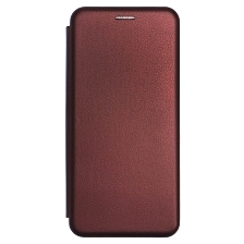 Чехол книжка STYLISH для Realme 10 4G, экокожа, визитница, цвет бордовый Чехол книжка STYLISH для Realme 10 4G, экокожа, визитница, цвет бордовый