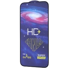 Защитное стекло HD+ SUPER SPEED для APPLE iPhone 14 Pro Max (6.7"), цвет окантовки черный