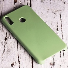 Чехол накладка GPS для HUAWEI Honor 8A,  Y6 2019, силикон, матовый, цвет фисташковый