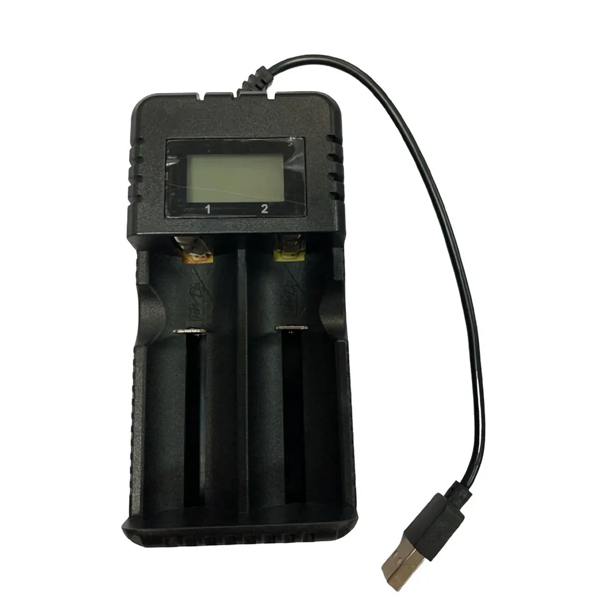 Зарядное устройство USB HONG DONG HD-8991B для аккумуляторов, цвет черный