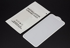 Защитное стекло Lito (премиальное качество) "3D" для APPLE iPhone X/XS/11 Pro (5.8"), цвет канта белый.