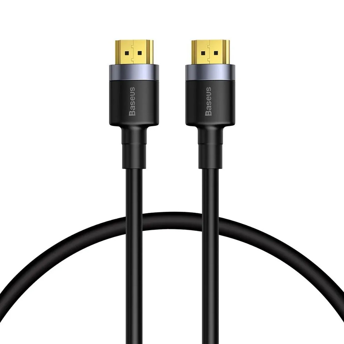 Кабель BASEUS HDMI - HDMI, 4K, VER. 2.0, длина 1 метр, цвет черный Кабель BASEUS HDMI - HDMI, 4K, VER. 2.0, длина 1 метр, цвет черный