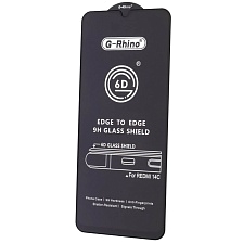 Защитное стекло 6D G-Rhino для XIAOMI Redmi 14C, Redmi A4, POCO C75, цвет окантовки черный Защитное стекло 6D G-Rhino для XIAOMI Redmi 14C, Redmi A4, POCO C75, цвет окантовки черный