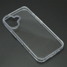 Чехол накладка KWI-NI для APPLE iPhone 17, пластик, силикон, прозрачный