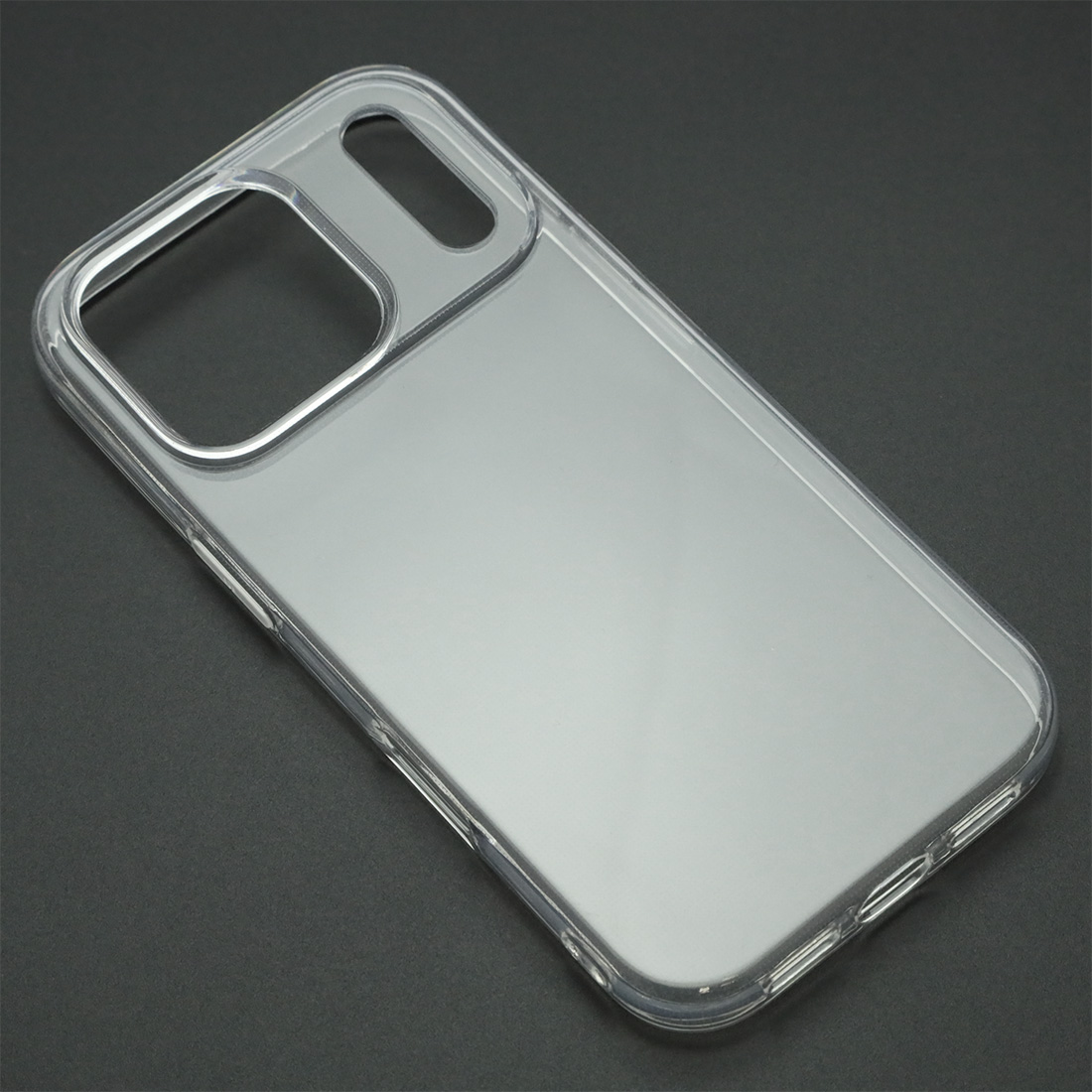 Чехол накладка Clear Case для APPLE iPhone 17 Pro, силикон, защита камеры, цвет прозрачный