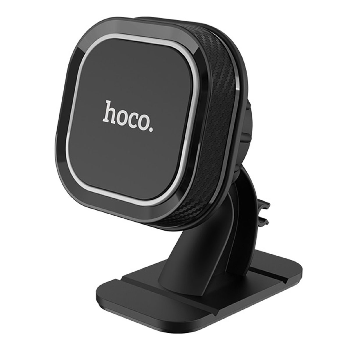 HOCO CA53 Intelligent автомобильный магнитный держатель телефона для приборной панели, цвет черный.