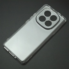 Чехол накладка для XIAOMI Redmi Note 14 Pro Plus, защита камеры, силикон, прозрачный