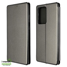 Чехол книжка STYLISH для SAMSUNG Galaxy S20 Ultra (SM-G988), экокожа, визитница, цвет серый