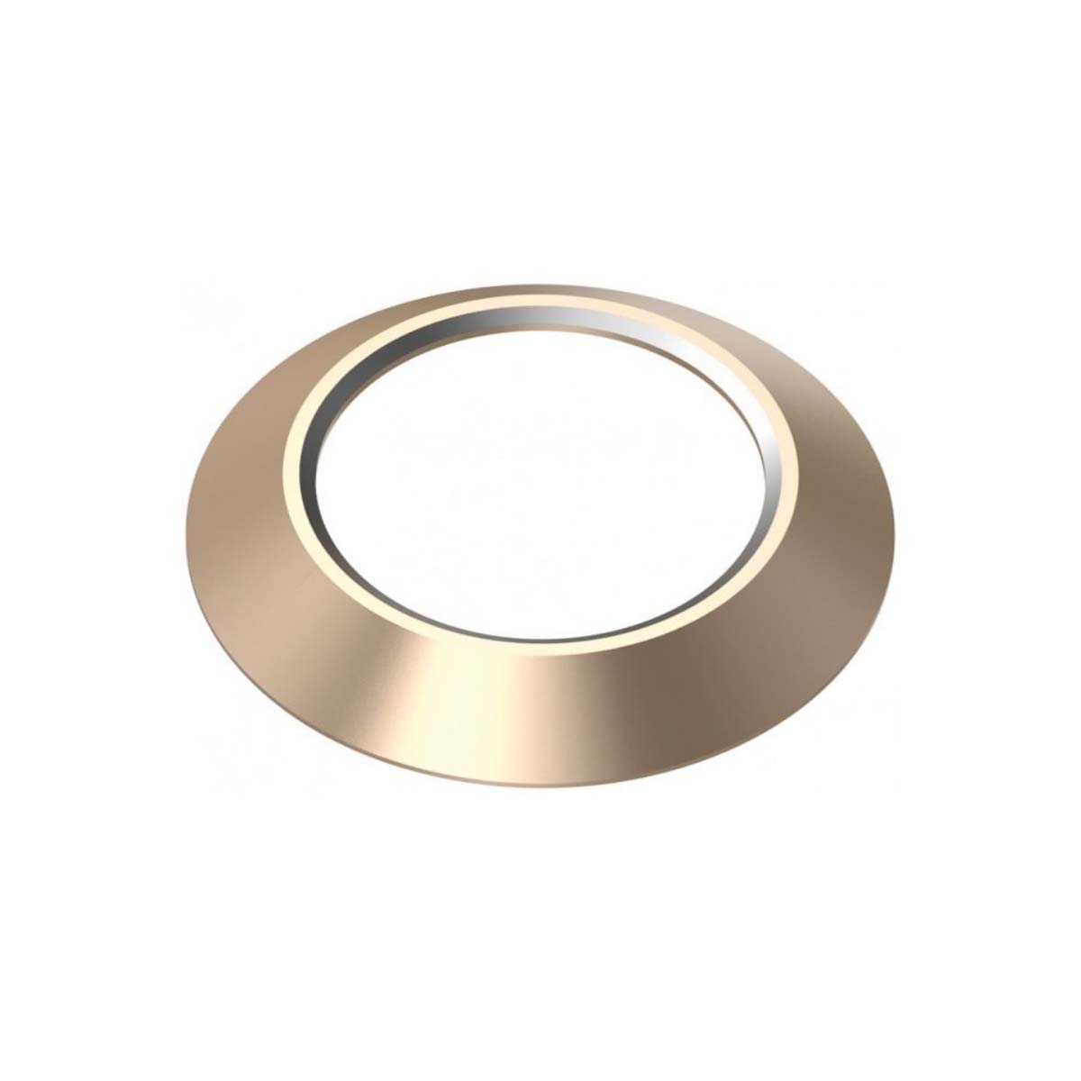 Ободок BASEUS Metal Lens Protection Ring на заднюю камеру для APPLE iPhone 7, iPhone 8, цвет окантовки золотистый