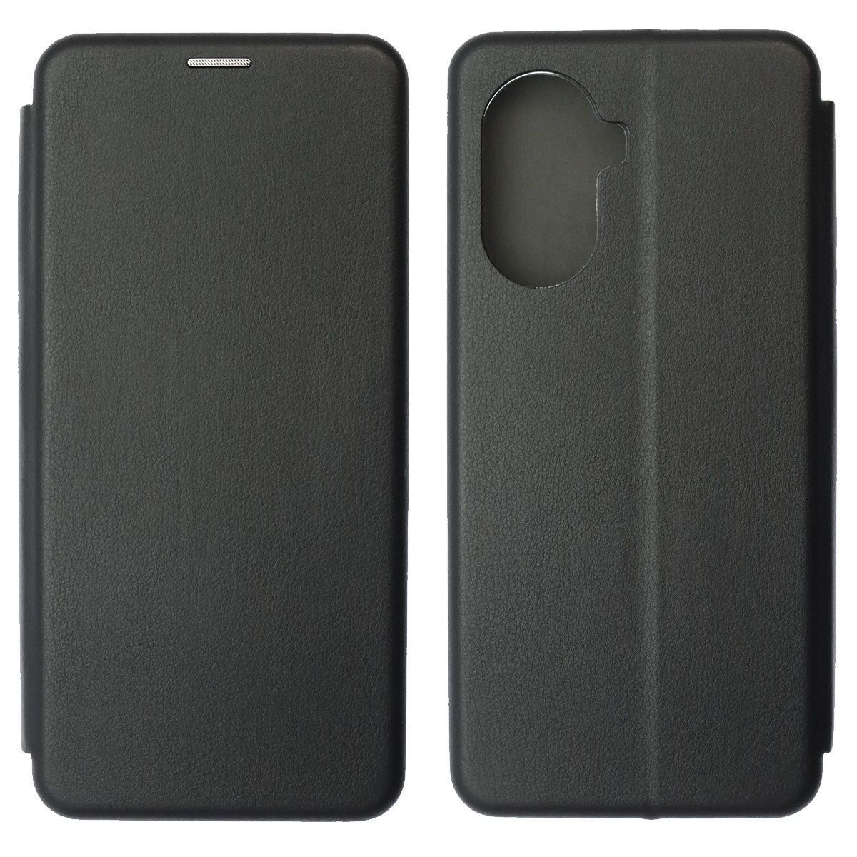 Чехол книжка STYLISH для HUAWEI Nova Y70, экокожа, визитница, цвет черный Чехол книжка STYLISH для HUAWEI Nova Y70, экокожа, визитница, цвет черный