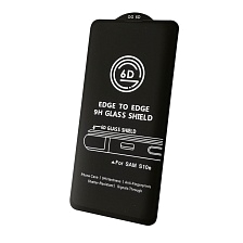Защитное стекло 6D G-Rhino для SAMSUNG Galaxy S10E (SM-G970), цвет окантовки черный