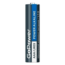 Батарейка GoPower LR03 AAA BL2 Alkaline 1.5V Батарейка GoPower LR03 AAA BL2 Alkaline 1.5V
