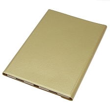 Чехол книжка для планшета SAMSUNG Galaxy TAB A8 (10.5"), экокожа, с магнитом, цвет золотистый