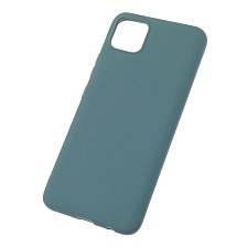 Чехол накладка SOFT TOUCH для Realme C11 2020, силикон, матовый, цвет хвойный